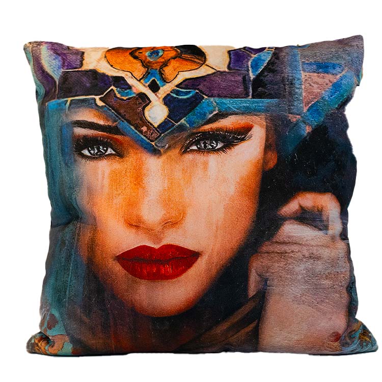 Super Woman Custom Art Cushion