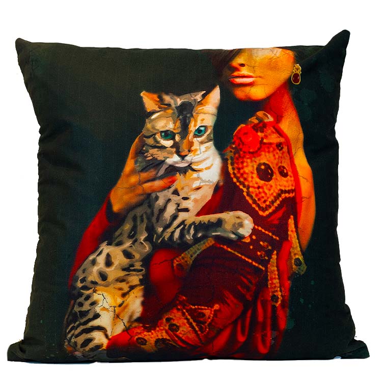 In Comfort Custom Art Cushion