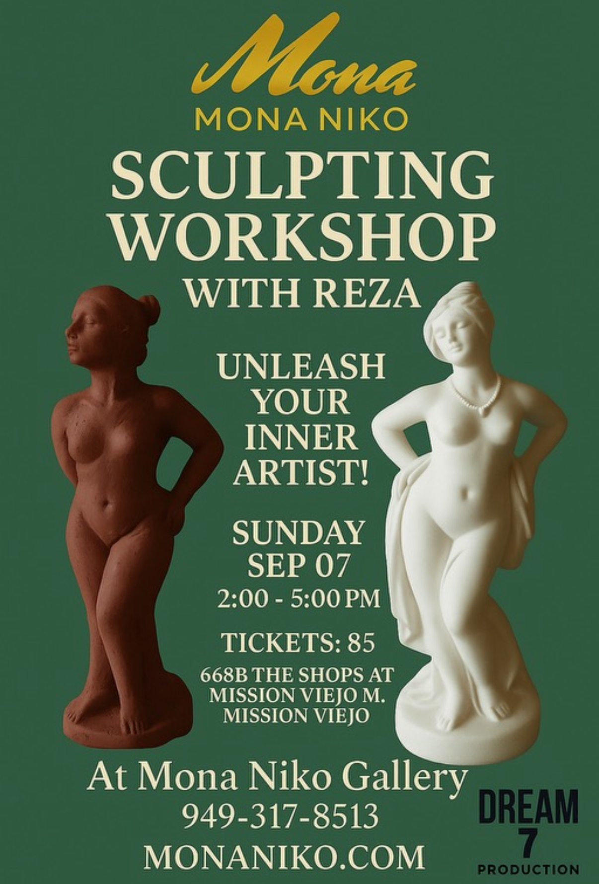 Sculpting Workshop with Reza