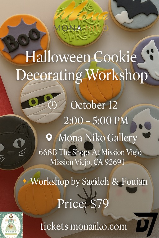 Halloween Cookie , Decorating Workshop